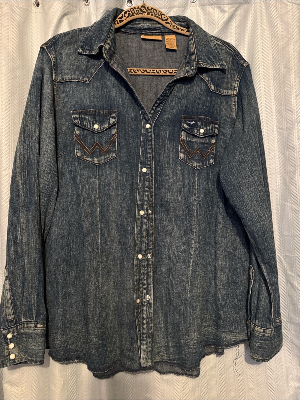 Wrangler Denim Button-Up Shirt